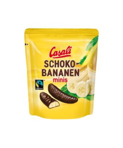 Casali mini batoane de ciocolata cu crema de banane 110 g