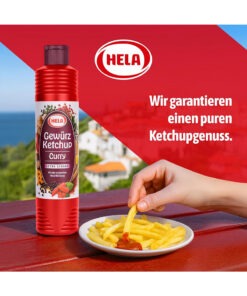 Vedere alternativă la Ketchup Curry Extra Iute Hela 800 ml