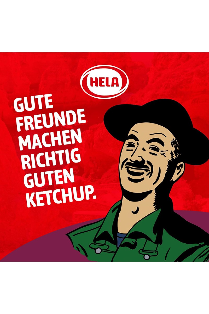 Ketchup Curry Extra Iute Hela 800 ml - imagine 5