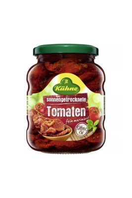 Pomodori secchi, senza olio 370 ml, Kuhne