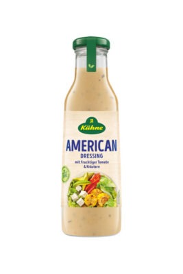 Kuhne American Dressing mit Joghurt, fruchtigen Tomaten und Grünzeug 500ml
