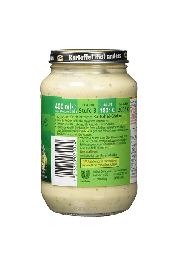 Unox Kartoffel mal anders Sauce 400 ml Total Blue