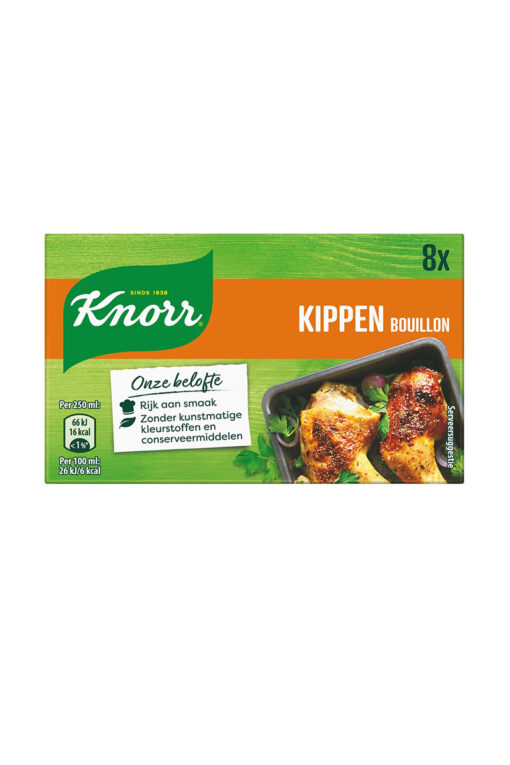 Knorr bouillonblok kip Doos 80 g