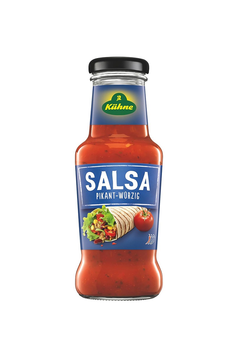 Kuhne sos picant consistent salsa Mexico 250 ml