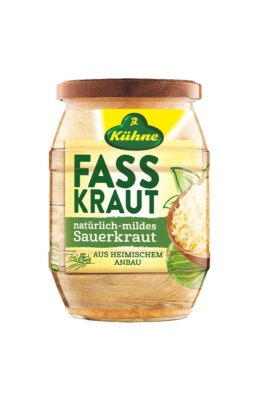 Fasskraut varza murata alba 650 g Kuhne