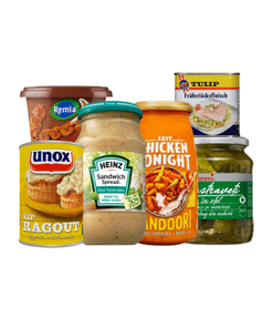 Canned food, sauces & pickles