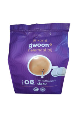 G'woon Dark 36 paduri cafea prajita nr. 08, Olanda