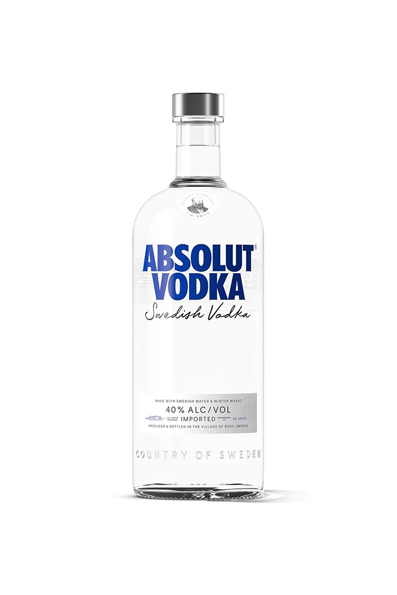 aisle lack Melbourne Absolut Swedish Vodka , 40%, ( Sticla 1 L ) - Total Blue
