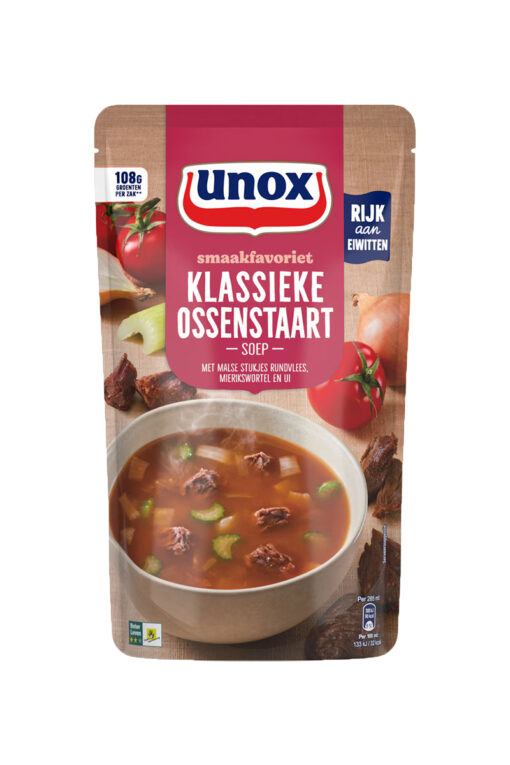 Unox Soep in zak ossenstaartsoep 570 ml
