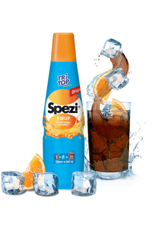 Tri Top Getränke-Sirup Spezi Cola Orange 500ml - Afbeelding 2