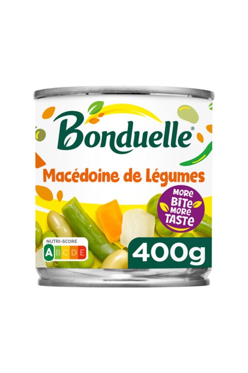 Bonduelle Amestec de legume Macedonean 400g, import Olanda