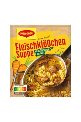 Maggi Pofta Buna cu paste si chiftelute de vita 750 ml