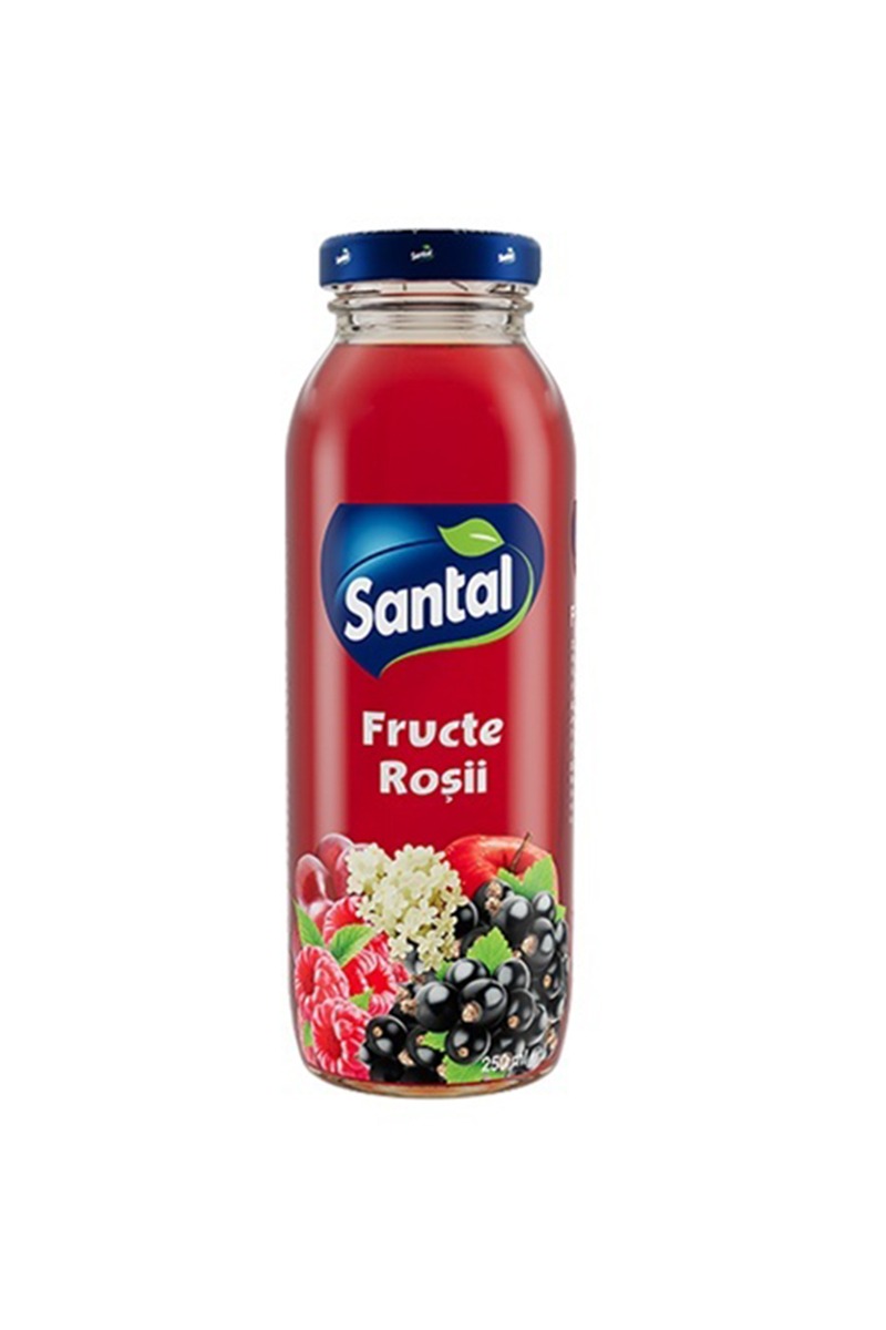 Santal 30% fructe rosii 250 ml