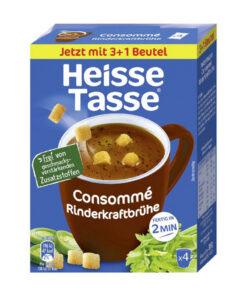 Heisse Tasse Supa delicioasa de vita cu crutoane 4 x 7,7 g, import Germania