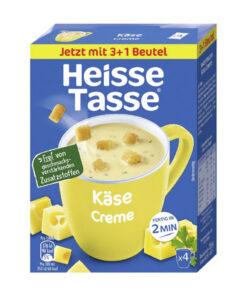 Heisse Tasse Supa crema de branza 4 x 19.6 g, import Germania