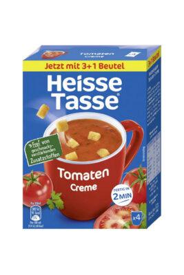 Heisse Tasse Supa crema de rosii cu crutoane 4x21.8g, import Germania