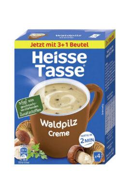Heisse Tasse Supa delicioasa de ciuperci de padure cu smantana 4x16.4g, import Germania