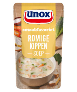 Unox Supa de pui cu crema de branza 570 ml