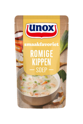 Unox Supa de pui cu crema de branza 570 ml