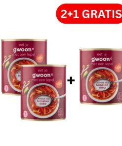 2+1 GRATIS G'woon ciorbita chinezeasca de rosii gata preparata, 800 ml import Olanda
