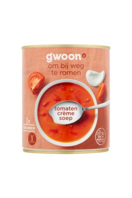 g’woon tomatencrèmesoep 800ml