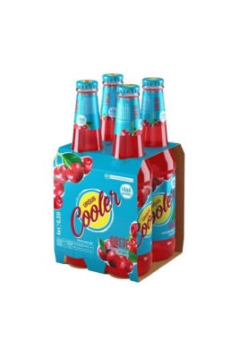 Ursus Cooler Cherry Bere fara alcool cu aroma de cirese, 4sticle x 330ml