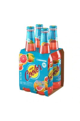 Ursus Cooler Grepfruit Bere fara alcool cu aroma de grepfruit, 4sticle x 330ml