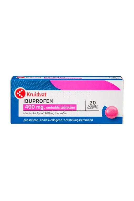 Kruidvat Ibuprofen 400 MG Omhulde Tabletten