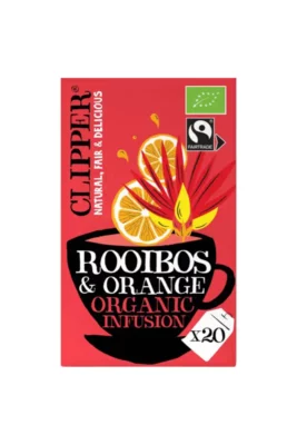Clipper Rooibos & orange organic infusion 20 pliculete
