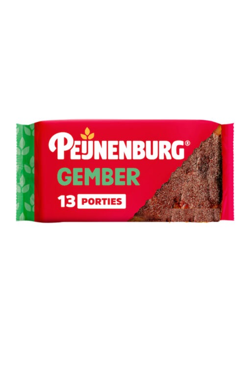 Peijnenburg Ontbijtkoek gember ongesneden 465 g