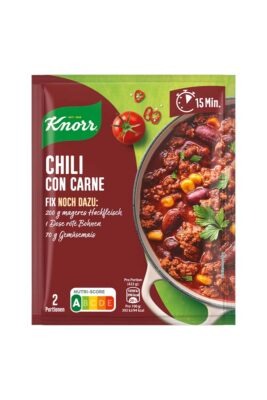 Sos Knorr Fix Condimente pentru Chili con Carne, 2 Portii, 33g