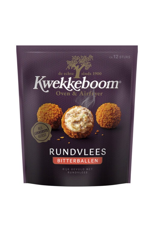 Kwekkeboom Oven & Airfryer Rundvlees Bitterballen 300 g