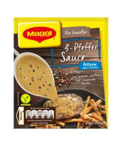 Maggi sos crema de piper 3 culori (250 ml) instant, import Germania
