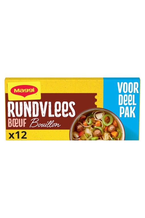 Maggi Bouillon cuburi gust de vita – baza mancare – 12 bucati, 123g, Olanda