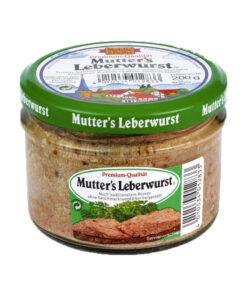 Mehlig & Heller Mutter's Leberwurst Pateu Porc 200g