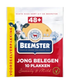Beemster Belegen 48+, felii branza tanara maturata, 250g