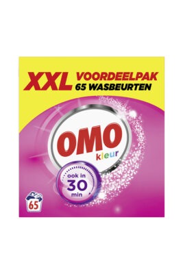 OMO Kleurwasmiddel Automatisch Waspoeder 65 Wassen, 3.835 kg