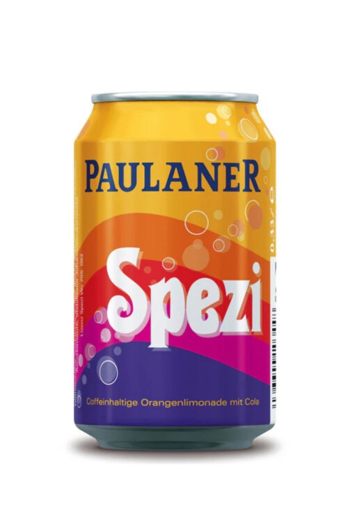 Paulaner Spezi Orangenlimonade mit Cola 330ml Dose