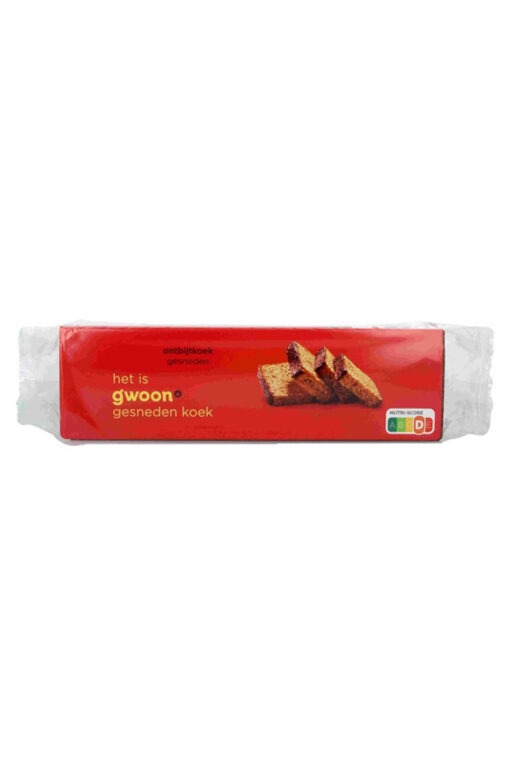 G'woon ontbijtkoek gesneden 485 g