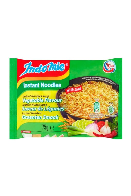 Indomie Noodles, Taitei instant cu legume si lime 75g