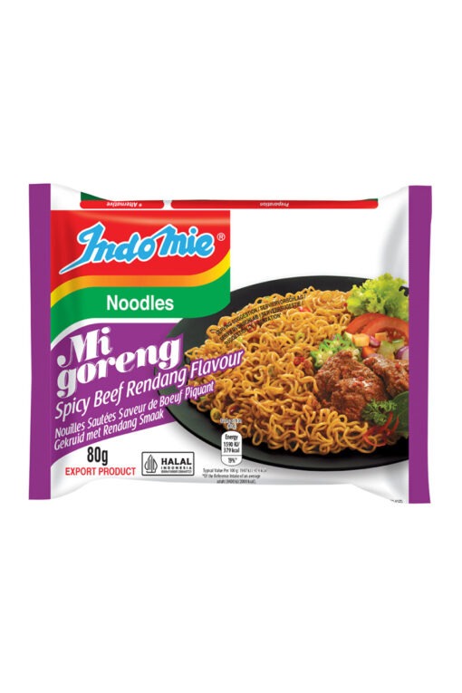 Indomie Noodles, Taitei instant Mi goreng cu aroma de vita 80g