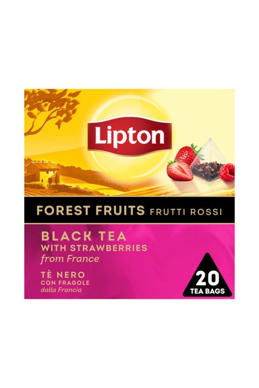 Lipton Forest fruits black tea 20 stuks