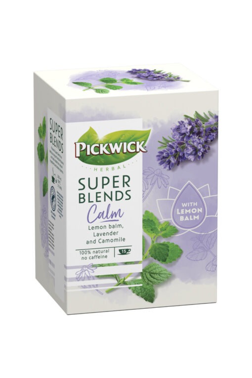 Pickwick Super Blends Calm ceai cu lavanda si musetel,  30g 15 pliculete x 2g - imagine 2