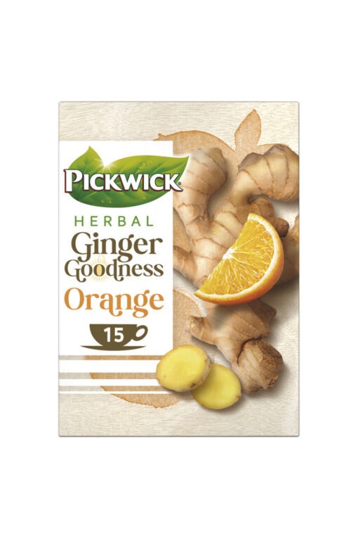 Pickwick Herbal ceai cu ghimbir si portocale 30g 15 pliculete x 1,75g