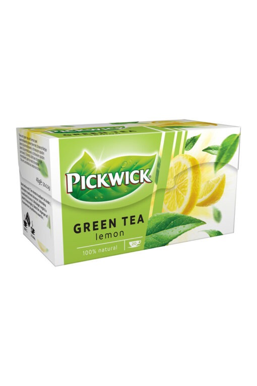 Pickwick Ceai Verde cu Lamaie 30g, 20 pliculete - imagine 2