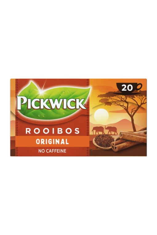 Pickwick Rooibos Original, fara cofeina 30g, 20 pliculete