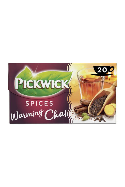 Pickwick Spices Warming Chai ceai negru aromat 20 pliculete