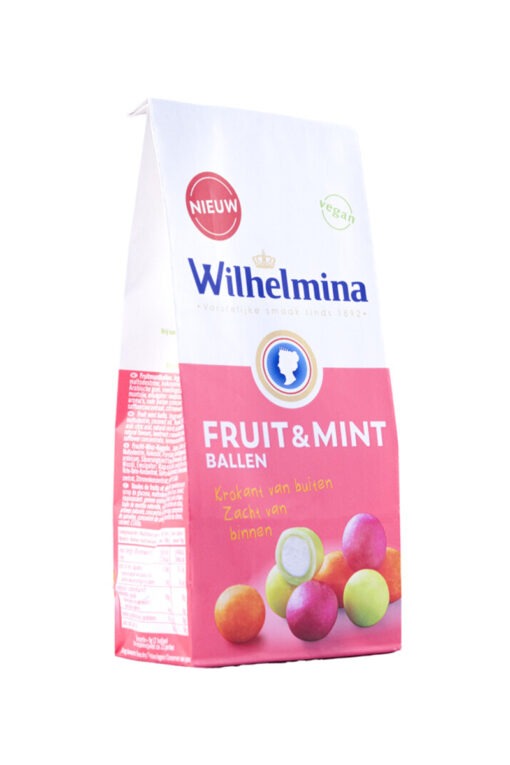 Wilhelmina Fruit & mint ballen 200 g - Image 2