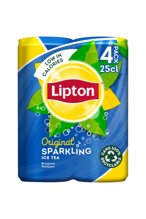 Lipton Ice tea sparkling 4-pack 4 x 0,25 l