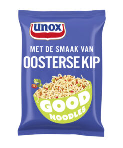 Unox Good Noodles, Taitei instant picanti cu gust de pui oriental 70g